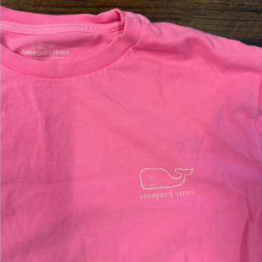 Vineyard Vines bright Pink Short Sleeve Tee